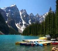 Banff in summer time